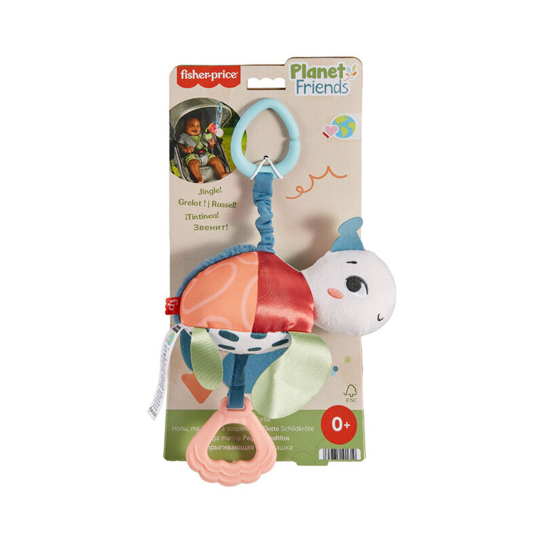 Fisher Price Planet Firends Sea Me Bounce Turtle Χελωνάκι Καροτσιού HKD62 - HKD62