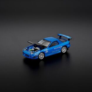 Pop Race 1:64 Mazds RX7 FC3S Re-Amemiya Blue -  PR640290