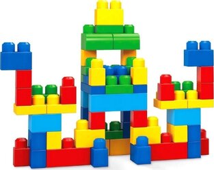 Mega Blocks Τουβλάκια - Τσάντα 60 Τεμάχια. - DCH55