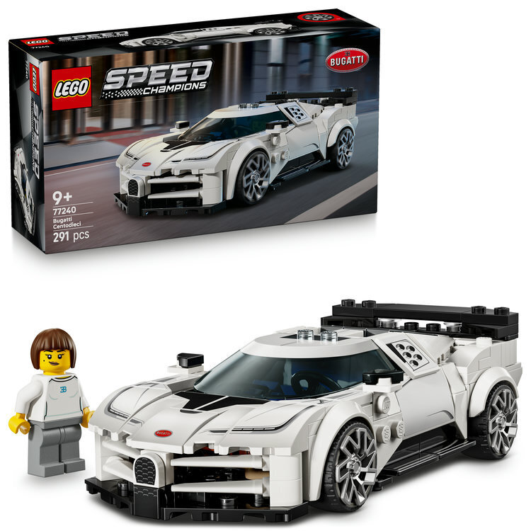LEGO Speed Champions Bugatti Centodieci Hyper Sports Car - 77240 