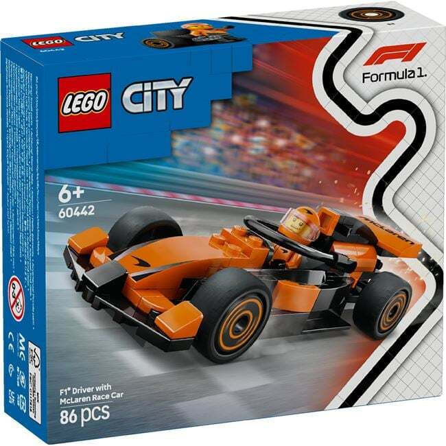 LEGO City F1® Driver With Mclaren Race Car - 60442
