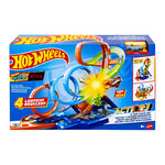 Hot Wheels Action Πίστα Συγκρούσεων Με 4 Λούπ - HXR70