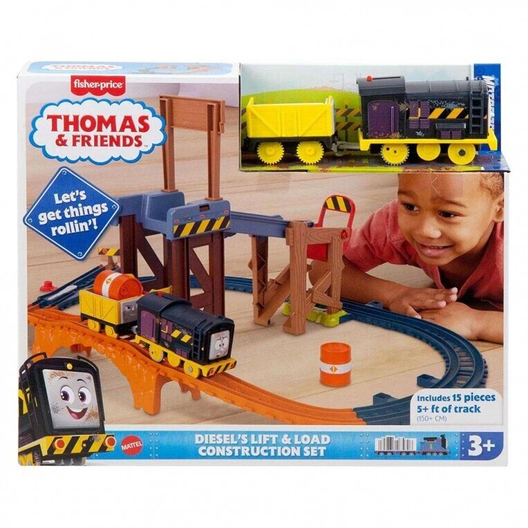 Thomas & Friends Πίστα Παράδοσης Φορτίων Mε Tον Diesel - JBW20