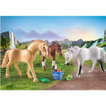 Playmobil Horses Of Waterfall Τρία Άλογα Με Αξεσουάρ - 71356