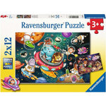 Ravensburger Puzzle 2x12pcs Space - 12000857