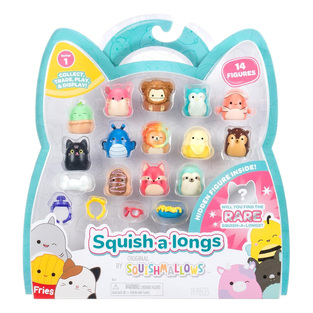 Squish-A-Longs - Σετ 14Τμχ Φιγούρων & Αξεσουάρ - SQAL0029