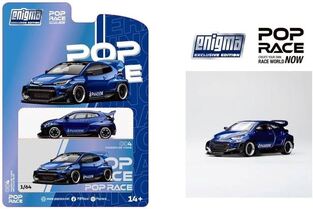 Pop Race Pandem GR Yaris Metallic Blue - PRE004