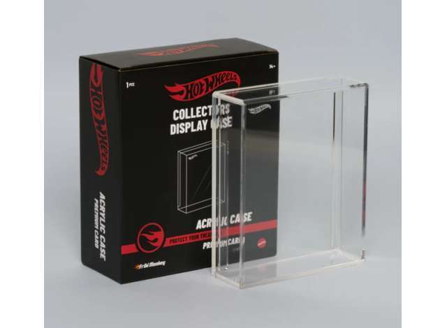 Hot Wheels Collectors Display Acrylic Case Premium Card - 8437027248405