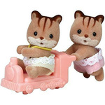 Sylvanian Families Walnut Squirrel Twins - SF5421