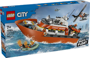 LEGO City Coast Guard Rescue Boat & Helicopter - 60504