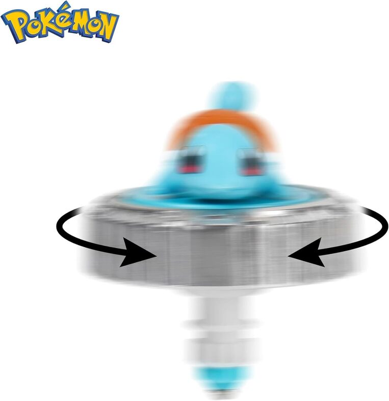 Pokemon Battle Spinning Top and Poke Ball Launcher Squirtle - PKW4400