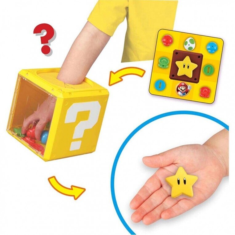 Επιτραπέζιο Παιχνίδι Super Mario Question Block Game - SM7556