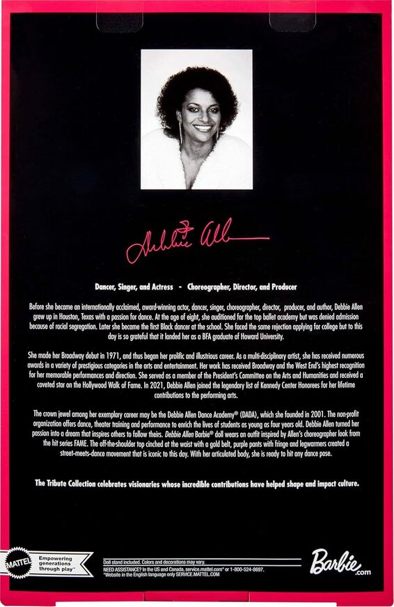 Barbie Signature Doll Debbie Allen Tribute Collection - JBJ24