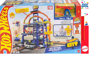Παιχνιδολαμπάδα Hot Wheels City Mega Loop Garage Playset - JBM74L