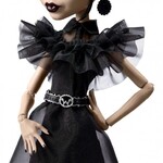 Monster High Συλλεκτική Κούκλα Wednesday Addams Rave N Wednesday Black Dress - HXJ03