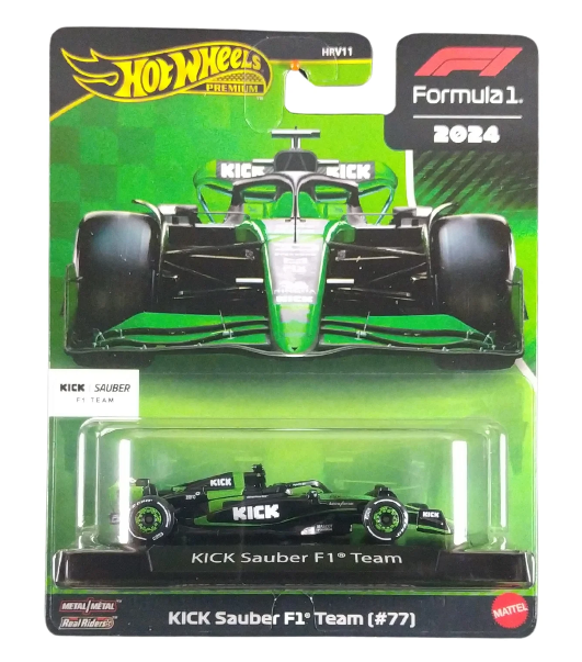HW Premium Formula 1 Kick Sauber (#77) - JBM13