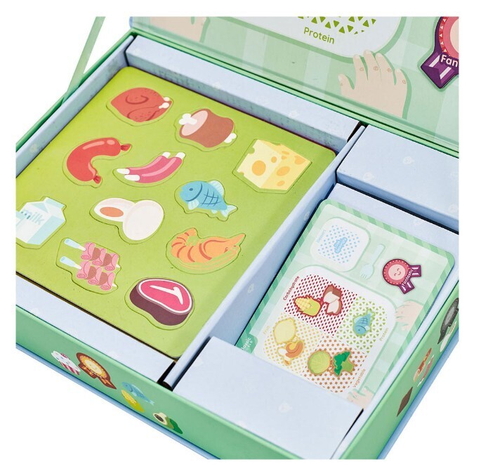 Classic World Ξύλινο Μαγνητικό Κουτί Ζωάκια - C20025