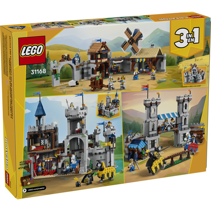 LEGO Creator Medieval Horse Knight Castle - 31168 