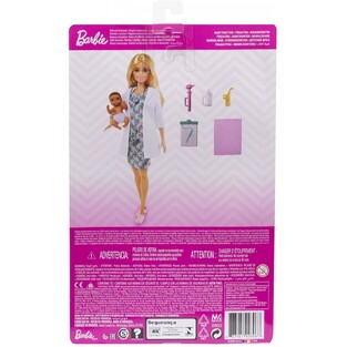 Barbie Doctor Γιατρός Ξανθιά Κούκλα - GVK03