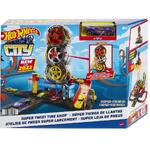 Hot Wheels Πίστα City Με Περιστρεφόμενες Ρόδες - HDP02