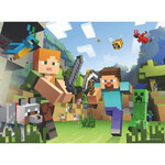 Ravensburger Puzzle: Minecraft - Steve and Alex 100XXLpcs - 12004176