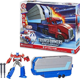 Transformers Earthspark - Optimus Prime Battle Trailer - G0750
