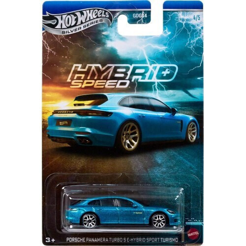 Hot Wheels Silver Series Hybrid Speed Porsche Panamera Turbo - JCB79