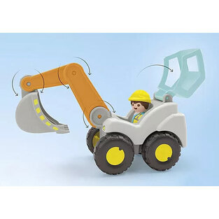 Playmobil Junior: Φορτωτής Εκσκαφέας - 71684