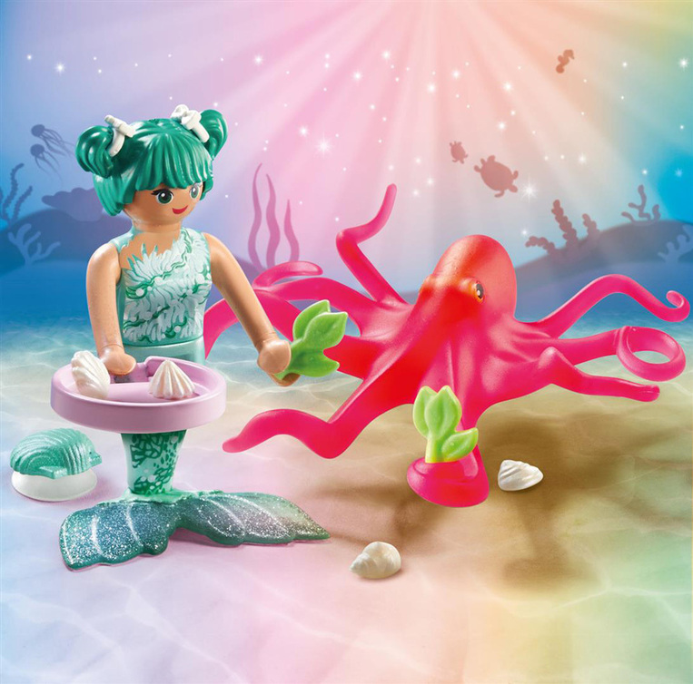 Playmobil Princess Magic Γοργόνα Με Χταπόδι - 71503