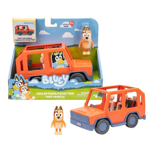 Bluey Heeler Family Road Trip 4WD Cruiser Including Mum Figure - BLY17661