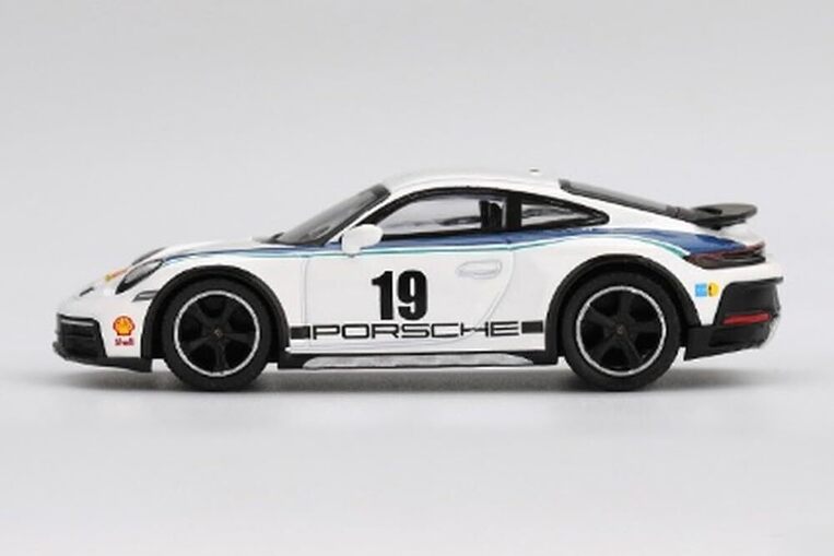 Mini GT 1:64 Porsche 911 Dakar Rally 1974 – White - MGT01009BL