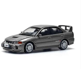 Pop Race #327: Mitsubishi Lancer Evolution IV - Dark Grey - PR640327