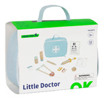 Tooky Toy Ξύλινο Σετ Βαλιτσάκι Γιατρού - TKC567N
