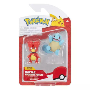 Pokemon Battle Figure 2 Pack Magby & Squirtle - PKW3581