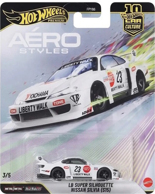 HW Premium LB Super Sihlouette Nissan Silvia (S15) - JKF34