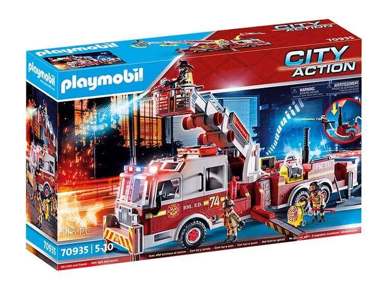 Playmobil US. Πυροσβεστικό Όχημα - 70935