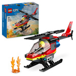 Lego City Fire Rescue Helicopter - 60411