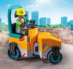 Playmobil Action Heroes Οδοστρωτήρας Και Εργάτες - 71751