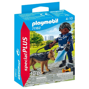 Playmobil Special Plus Αστυνομικός Με Σκύλο-Ανιχνευτή - 71162