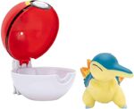 Pokemon Clip 'N' Go - Level Ball with Cyndaquil Φιγούρα (5cm) - PKW4150