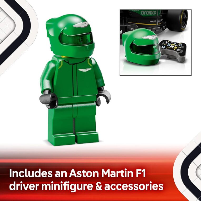 Lego Speed Champions Aston Martin Aramco F1® Amr24 Race Car 
