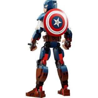 Captain America Constuction Figure 