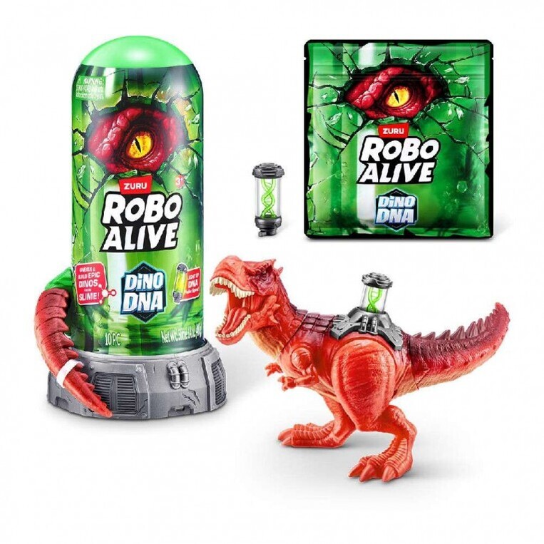 Robo Alive Dino DNA Dinosaur With Slime in Capsule - 3 Σχέδια - 11871139