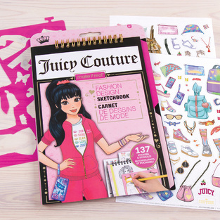 Make It Real Juicy Couture Fashion Design Sketchbook - FK4426