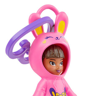 Polly Pocket Κούκλα Με Φουτεράκι Λαγουδάκι - HRD63