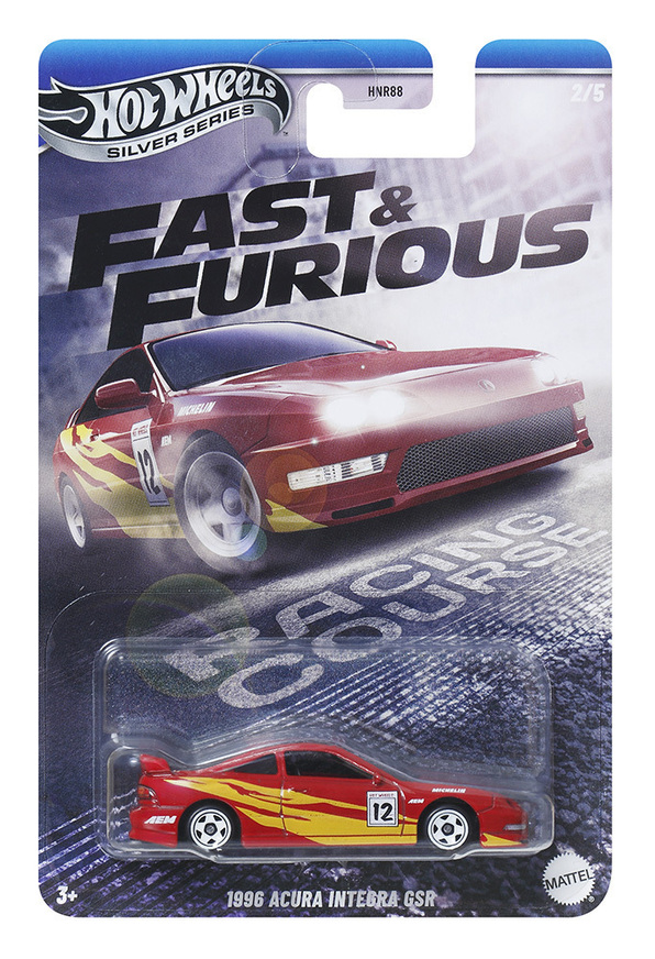 Hot Wheels Premium Silver Series - Fast And Furious 1996 Acura Integra Gsr - JBY40