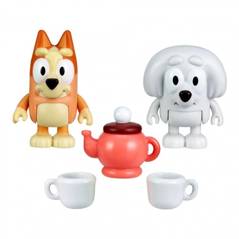 Bluey Σετ Mε 2 Φιγούρες Kαι Αξεσουάρ School Friends Lila & Bingo - BLY87000