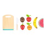 Tooky Toys Φρούτα σε Ξύλο Κοπής - TK111