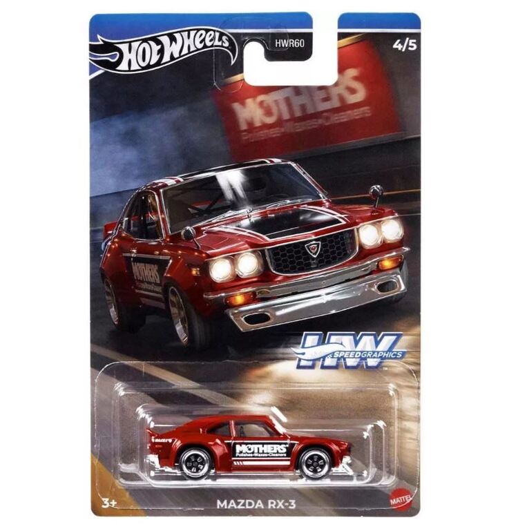Hot Wheels Speed Graphics Mazda RX-3 - HRT07