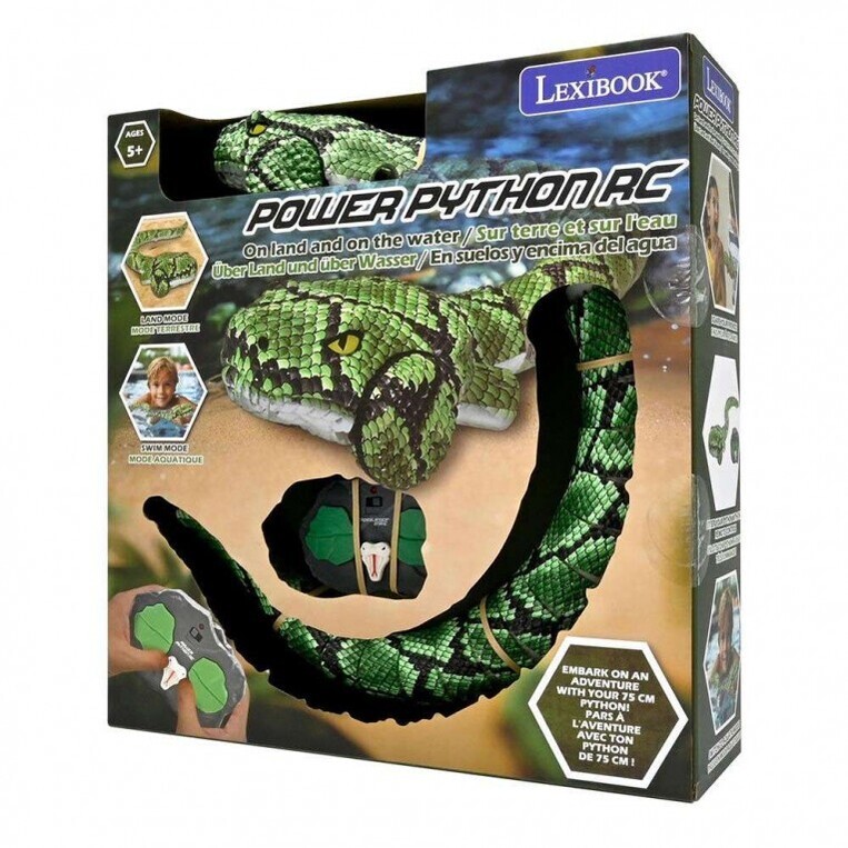 Lexibook Τηλεκατευθυνόμενος R/C Αμφίβιος Πύθωνας 2.4Ghz - SNAKE01